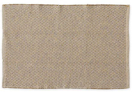 DII Flickenteppich-Kollektion aus recyceltem Garn Miniatur-Diamanten, Material, Diamantstein, 2x3'