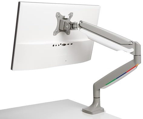 Kensington Monitor Arm - One-Touch Height Adjustable Monitor Arm (K55470WW)
