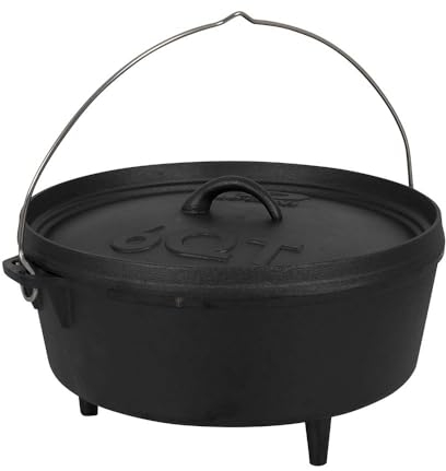 Bo-Camp Urban Outdoor - Dutch Oven - 6QT - en Fonte