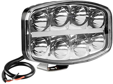 Pluton Nova, LED driving light with position light - 10/30V - 245x140 mm