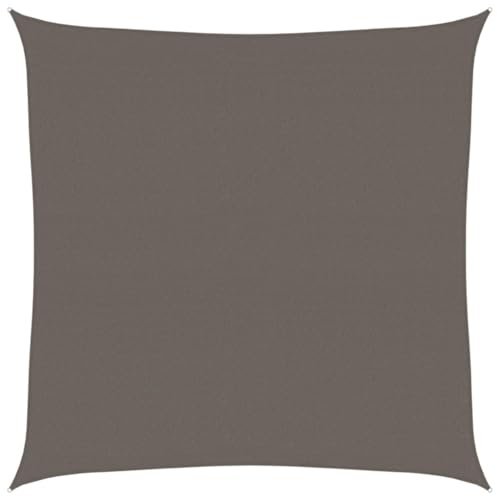vidaXL Sonnensegel Sonnenschutz Windschutz Sonnendach UV Schutz Sonnenschutzsegel Schattenspender Garten Terrasse Balkon 160g/m² Anthrazit 4x4m HDPE