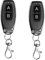 QIACHIP Mando a Distancia RF 433mhz Largo Alcance con 2 Botones,1527 Código de Aprendizaje Transmisor Control Remote Wireless, para Uso con Receptor QIACHIP (sin función de clonación)