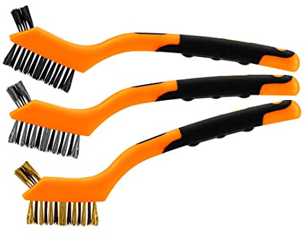 NEO TOOLS Drahtbürste 180mm mit mit Stahldrahtborstenborsten 39-100