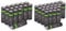 Venom Rechargeable AA Batteries - 2100mAh 1.2V NiMH - High Capacity (16-Pack), Black & Rechargeable AAA Batteries - 800mAh 1.2V NiMH (24-Pack), Black