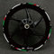 ROANNY Felgenband Motorrad Rad Aufkleber Felge Für Ducati V4 797 748 1098 S 821 696 Monster 1100 Vorne Hinten Aufkleber Full Set Aufkleber (Color : 26)