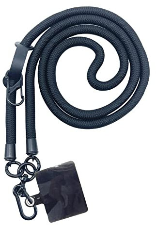 Sysdisen Seil-Handyband | 10MM Handy-Umhängehalshalter mit Abstandshalter - Handy-Umhängeband, Dickes Umhängeband für Arbeit, Fotografie
