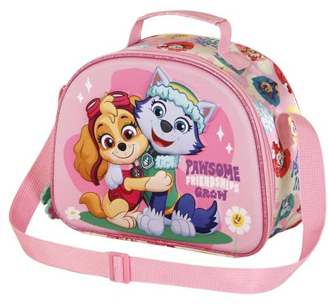 Paw Patrol Friendship-Porta Merenda 3D, Rosa, 25.5 x 20 cm