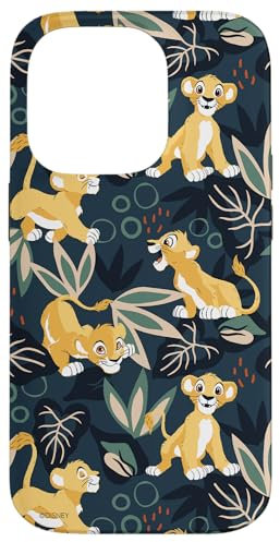 iPhone 14 Pro Disney The Lion King Young Simba Jungle Print Case
