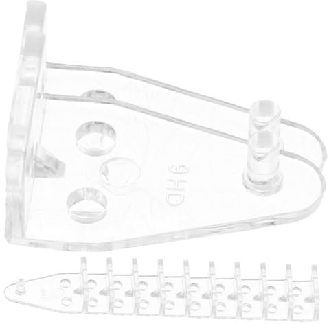 Cabilock Gancio Cieco Per Veneziane Per Tende Veneziane Ganci Per Tende Da Sole in Plastica Veneziana Da 60 Pezzi