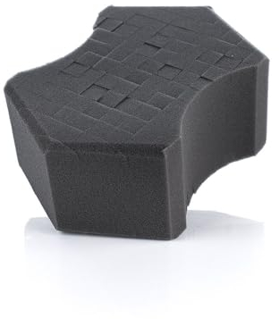 The Rag Company Esponja ultra segura, última tecnología de espuma, segura para todo tipo de pintura y acabados de ruedas, agarre ergonómico fácil de sostener para cubo de lavado y lavado sin enjuague,