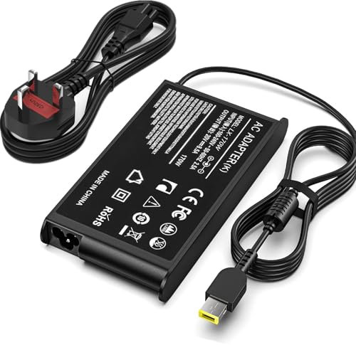 Slim 170W ThinkPad Charger for Lenovo ThinkPad P50 P51 P52 P53 P70 P71 P73 W540/P1 P15v T15g T15p P16 P17,Lenovo Legion Slim 5 5i Yoga Pro 9i/LOQ ADL170SCC3A X1 Extreme Gen 5 4 3 Power Adapter