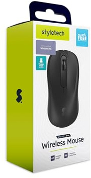 styletech Souris sans Fil silencieuse pour PC & Mac - Noir