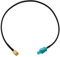 Câble d'extension d'antenne Fakra Z mâle vers SMA Mâle 30 cm pour Autoradio Android Unité Principale Navigation GPS Radio FM Radio Satellite Sirius XM Module Bluetooth Télématique 4G LTE