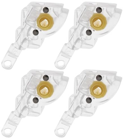 Rollo-Teile, Wand-Kipper, Wand-Reparatur, 4 x Ersatz-Steuerung, horizontale Kit-Teile, Robustes Fenster, niedriges Profil, Kippmechanismus für Zuhause
