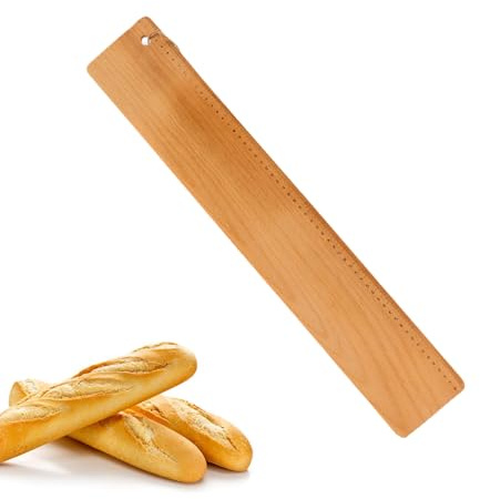 Jlobnyiun Baguettes de – de cuisson de pâte, planches à pain en bois massif, outil de cuisson du pain français, plateau à pain artisanal, outil de de pâte en bois | Planche à