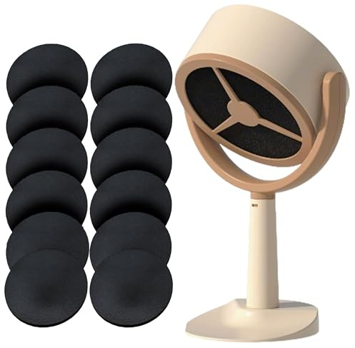 Portable Extractor Fan, No Installation Smoke Away Purifier with 10Pcs Replaceable Filter Sponge Smoke Extractor Fan for Weed Kitchen Cooker Hood Extractor Fan Smoke Purifier for Smoking Indoors Home
