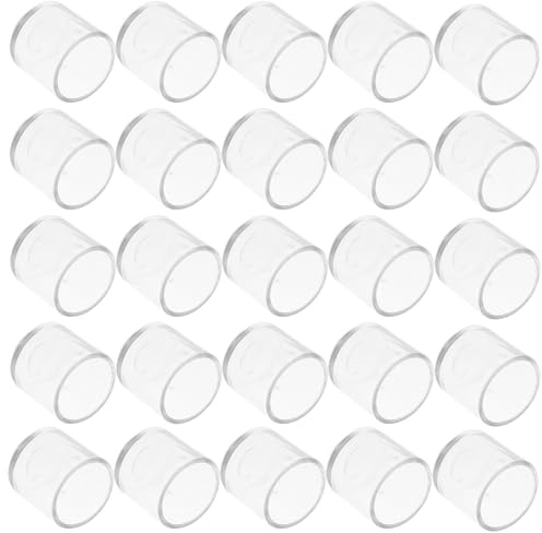 Veemoon Lot de 32 Protège-Pieds en PVC Antidérapants pour Pieds de Meubles et Tables, Accessoires Solide pour Usage Domestique, Protection des Sols