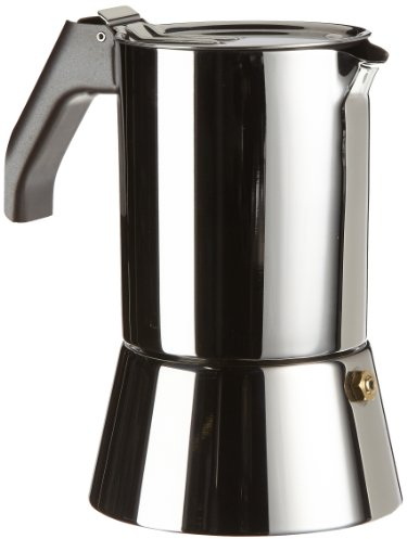 Alessi - ARS09/3 - Caffettiera espresso in acciaio inossidabile 18/10 lucido.