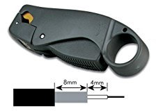Velleman DÉNUDEUR DE CÂBLES COAXIAUX - 3 LAMES