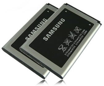 ML Mobiles® 2 x Akku AB463651BU Original für Samsung M7600 Beat DJ | S5550 | S5600 | S5620