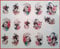 Geisha Oriental Nail Art Stickers Water Transfer Decals