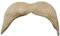 70's Style Tash - Blonde Fancy Dress Accessory