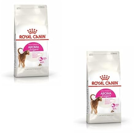 ROYAL CANIN Aroma Exigent | Doppelpack | 2 x 400 g | Alleinfuttermittel für besonders wählerische Katzen | Ab dem 12. Monat | Kann dabei helfen die Harnwegsfunktion zu unterstützen
