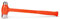 Capri Tools Martello a penna a sfera Dead Blow, 1,587 g (CPDBHB56), arancione