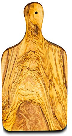 Schneidebrett Olivenholz Holz ca. 30cm Küchenbrett Brotzeit Schneidbrett Frühstücksbrett Tischdeko