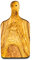 Tagliere in Legno di ulivo, ca. Tagliere da Cucina, 26 cm, Decorazione da Tavolo