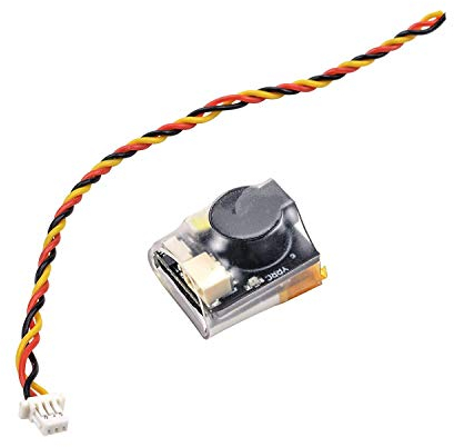 ICQUANZX RC Signalverlust Summer Tracker LED Licht Finder 110dB Beep Summer Alarm Alarm mit Batterie verloren Drohnen Alarm 110dB Tracker Working , für BF & CF Flight Controller RC Drone