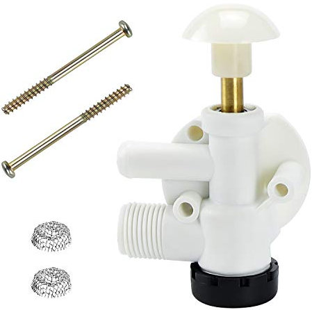 Funmit 385314349 Wohnmobil-Wasserventil Montagesatz für Dometic Sealand Pedalspülung Toiletten