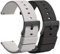 TStrap Silikon Uhrenarmband Schnellspanner 22mm – Weich Grau Schwarz Gummi Herren Damen Sport Uhrband - Wasserdichtes Militär Uhrenband Ersatzarmband für Uhr Smartwatch Smartwatch Schnalle - 18mm 20mm