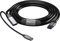 MutecPower 5m Câble USB 3.0 actif mâle-femelle Câble d'extension de répéteur USB A avec amplificateur et alimentation USB - Noir 5 mètres - Compatible avec les ordinateurs, disques durs, Xbox, PS4, VR