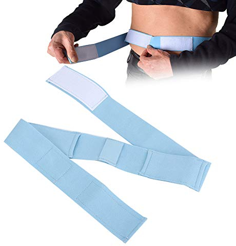 Gürtel für die Bauchfelldialyse, Atmungsaktive Peritonealdialyse Gürtel, Verstellbare Katheterfixierung Gerät Bauchdialyse Gürtelschlauch, für Katheter, Gastrostomie, Abdeckung (L)