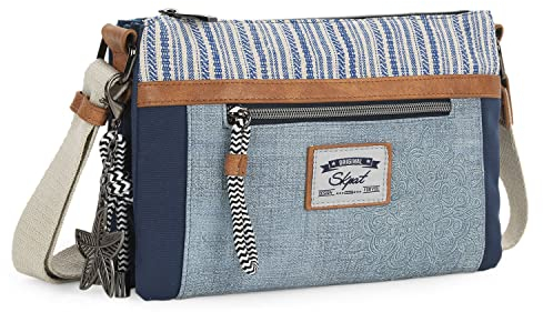 SKPAT - Handtasche Damen Umhängetasche Damen Klein & Stilvoll Handtasche Damen Umhängetasche Crossbody Bag Damen 314415, Blau