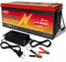 12V Lifepo4 Battery, 200AH Series/Parallel Lithium Batteries, Upgraded BMS, Lightweight Small Size Perfect for RV, Marine, Trolling Motor, Solar, Van Life, Back Up Power & Off Grid Applications
