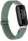 Mugust Nur für Fitbit Inspire 3 Armband Herren Damen, Verstellbares Dehnbares Nylon Ersatzarmband für Fitbit Inspire 3(Grün)