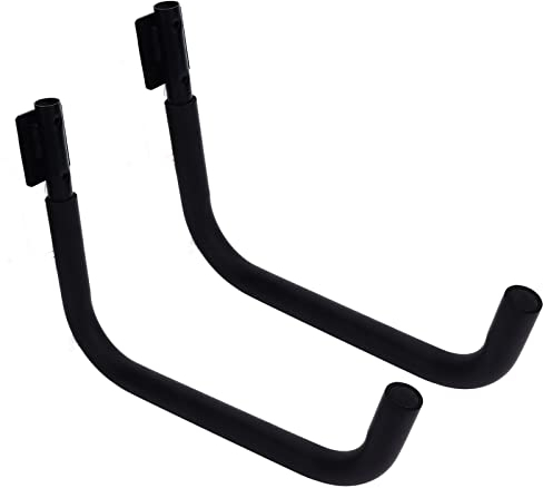 JEOZBM Aufhänger für Kajak-Aufbewahrungshaken, 45 Kg Belastbare Kajak-Aufbewahrungsregale, 15 Zoll Robustes Garagen-Paddelbrett Zur Wandmontage für Die Garage Im Innenbereich