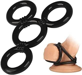 Anneau De P-ÊŇIs Anneaux en Silicone C*ôckrîng ânnêaux Anneau Pêns Homme,étanche Silicone Anneau Homme Bague réglable Doux pour Hommes