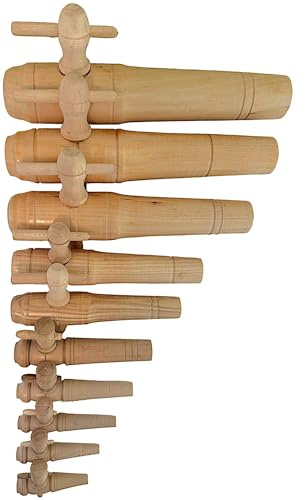 ZAPFHAHN/PIPE/TAP FÜR WEINFÄSSER AUS HOLZ UND KORK VON 1 bis 225 Liter 10 verschiedene Größen - MADE IN PORTUGAL (12085 XL Ø min.=36mm)