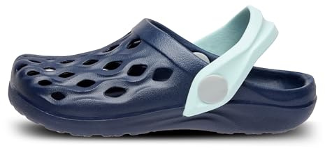 Ladeheid Clogs Kinder Schuhe für Mädchen und Jungen leichte Gartenclogs Gartenschuhe Kinder LA-CA-14