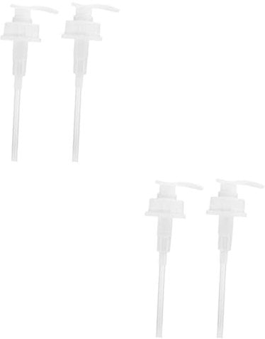 2 Sätze Duschgel-presskopf Seifenspender Pumpe Ersatzpumpe Für Seifenspender Soap Pump Seifenspender Ersatzteil Spender Pumpenkopf Ersatzflaschenpumpen Pp Weiß 2 Stück * 2 minkissy