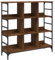 HETFTJN Spind Sideboard Wohnzimmer Apothekerschrank Küche Werkzeugschrank - Sideboard Braun Eichen-Optik 102x32x103,5 cm Holzwerkstoff für Büro Schlafzimmer Flur Küche