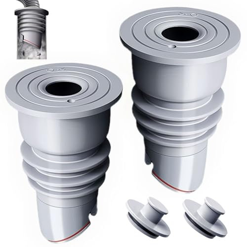 Bouchon Anti Odeur Machine à Laver, 35-40mm Oint de Tuyau de Machine à Laver, Bouchon Anti Odeur Machine à Laver Bouchon D'Étanchéité de Tuyau D'Évacuation, Joint d'étanchéIté pour Tuyau de (2PCS)