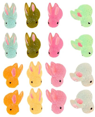 VALICLUD Landschaftsharz-hasenfiguren Mini-Ornament Ornamente für Die Gartendekoration