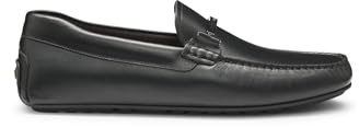 BOSS Driver-Schuhe Aus Nappaleder Mit Logo-Hardware Black