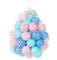 Vobumix Play Ball Balls 50 Uds. Colores Bolas De Plástico para Bebés Material Ecológico Piscina Seca Bola De Ola De Mar Mini Pelotas De Juego Juguete para Niños Aire Libre
