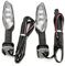 JIANYISR Blinker Motorrad Blinker Licht Für Y&amaha Für FZ8 FZ6 NS FZ1 F&azer XJ6 Für Diversion XJ6N TDM 900 YZF R125 R3 R6 Motorrad Flasher(2pcs Clear)
