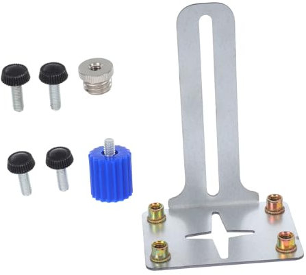 HOMSFOU Adjustable Wall Mounted Spirit Level Bracket Thickened Portable Level Stand for DIY Projects Home Use